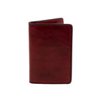 Gulliver's Travels // Leather Passport Holder // Red