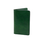 Gulliver's Travels // Leather Passport Holder // Green