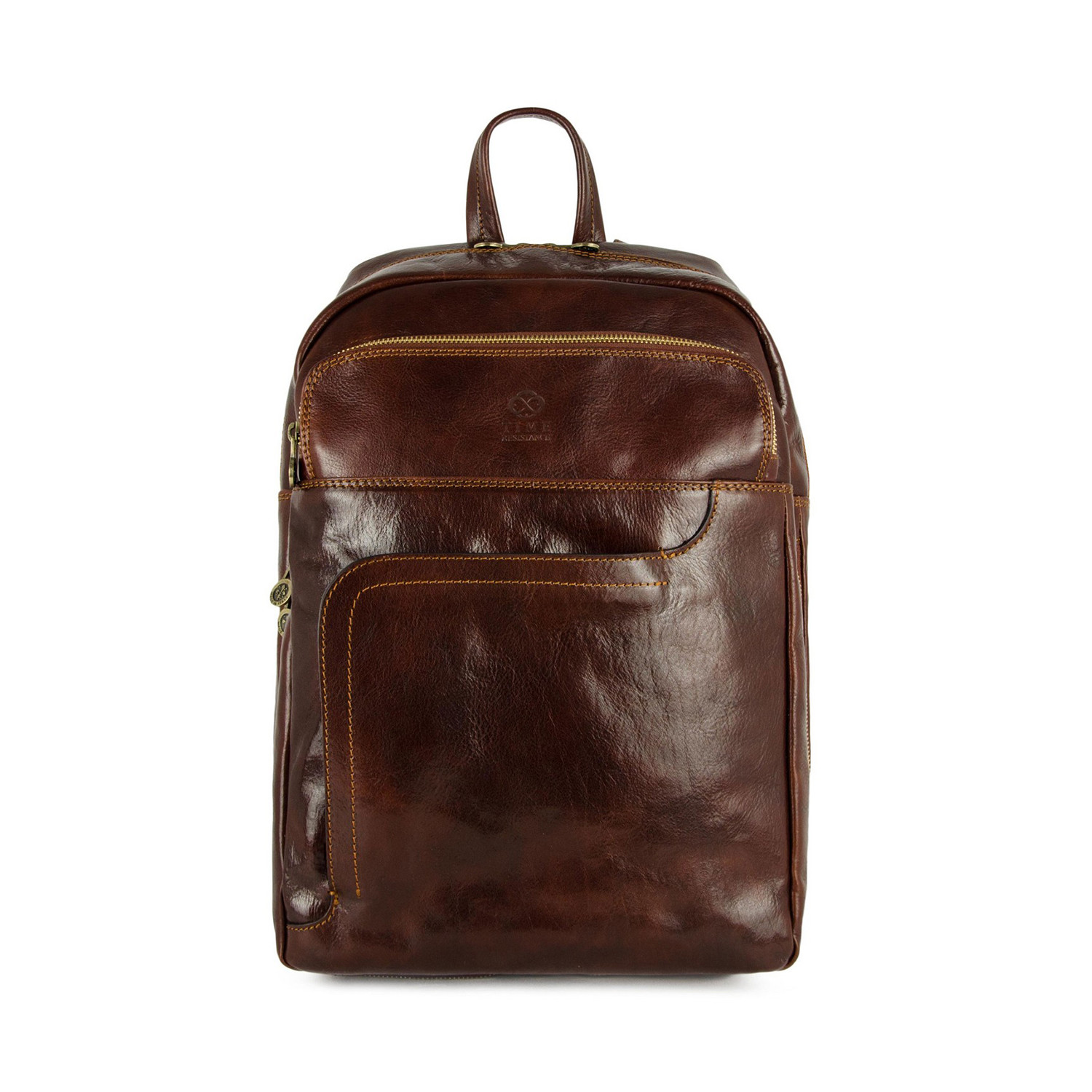 L.A. Confidential // Leather Backpack // Dark Brown - Time Resistance ...
