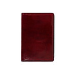 Gulliver's Travels // Leather Passport Holder // Red