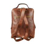 The Sun Also Rises // Leather Backpack // Light Brown