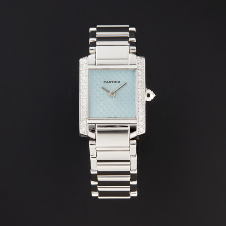 Cartier Ladies Tank Francaise Quartz // WE1019S3 // Pre-Owned