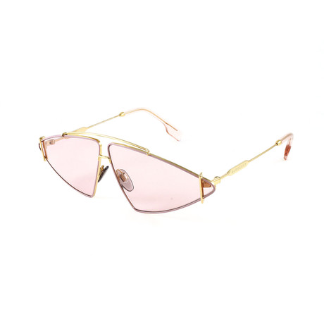 Women's BE3111 Sunglasses // Gold + Pink