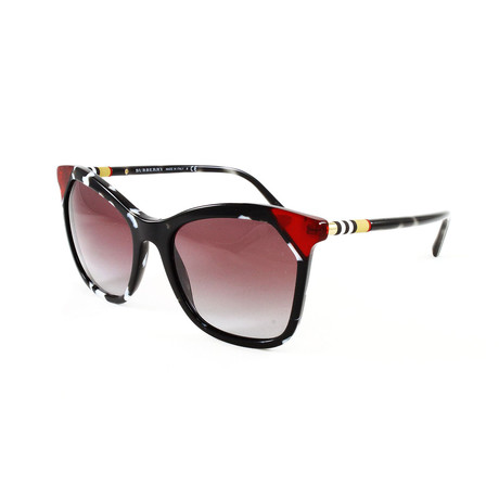 Women's BE4263 Sunglasses // Black + Red