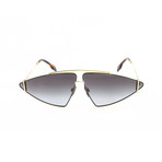 Burberry // Women's BE3111 Sunglasses // Gold + Gray