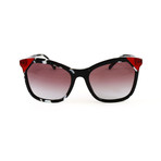 Women's BE4263 Sunglasses // Black + Red