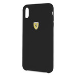 Silicone On Track iPhone Case // Metal Logo (iPhone 11 Pro Max // Black)