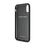 PU Leather Hard Case // Black // iPhone X/XS (iPhone 7/8)