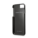 488 Leather Hard Case // Black // iPhone 7/8