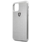 Carbon Hard Case // Silver (iPhone 11 Pro Max)