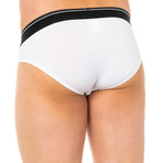 London Boxers // White // Pack of 2 (Small)