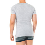 V-Neck T-Shirt // Gray (Small)