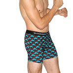 Charger Cotton Softer Than Cotton Boxer Brief // Turquoise (XL)