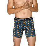 Aza Cotton Softer Than Cotton Boxer Brief // Orange (L)
