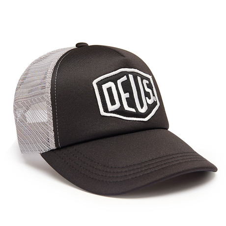 Baylands Trucker Hat // Black + Gray