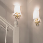 Smart Sconce Light 2-Pack // Classic Style (Gold)
