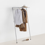 Zen Coat Rack + Top Shelf