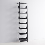 Pool 196 // 7-Shelf Storage Rack (Black)