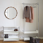 Comba 2-Shelf Coat Rack