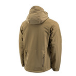 2 In 1 Softshell Jacket + Fleece Layer Jacket // Brown (2XL)