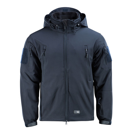 2 In 1 Softshell Jacket + Fleece Layer Jacket // Navy (XS)