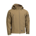 2 In 1 Softshell Jacket + Fleece Layer Jacket // Brown (2XL)