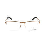 Men's P8304 Optical Frames // Gold