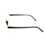 Men's P8313 Optical Frames // Light Gold + Black