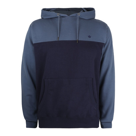 Parkfield Hoodie // Denim Blue + Navy (S)