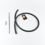 MoHo Leather Hose + Tonal Thread // Forrest Green