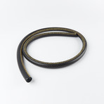 MoHo Leather Hose // Black + Gold