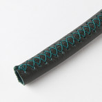 MoHo Leather Hose + Tonal Thread // Forrest Green