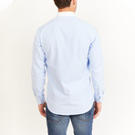 Bicle Long Sleeve Button-Up Shirt // Light Blue (Small)