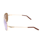 Unisex RE3087 Sunglasses // Gold + Teal