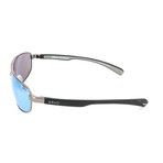 Men's RE1018 Sunglasses // Gunmetal + Blue