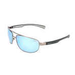 Men's RE1018 Sunglasses // Gunmetal + Blue