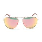 Unisex RE3087 Sunglasses // Gold + Pink