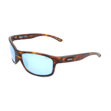 Unisex RE4071 Sunglasses // Dark Tortoise + Blue