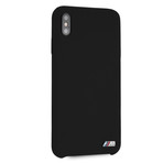 BMW Silicone Hard Case M Line// Black (iPhone Xs Max)