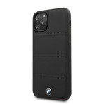 BMW Hard Case + Horizontal Lines // Black (iPhone 11)