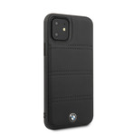 BMW Hard Case + Horizontal Lines // Black (iPhone 11)