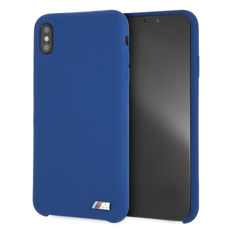 BMW Silicone Hard Case // Blue (iPhone Xs Max)