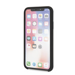 BMW Silicone Hard Case M Line// Black (iPhone Xs Max)