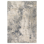 Teagan Area Rug // Natural + Denim // Large (9'9 x 13'6)