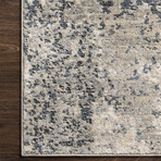 Teagan Area Rug // Natural + Denim // Large (9'9 x 13'6)