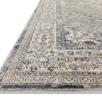 Teagan Area Rug // Sky + Natural // Large (9'9 x 13'6)