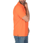 Pascal Short Sleeve Polo Shirt // Orange (XL)