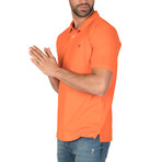 Pascal Short Sleeve Polo Shirt // Orange (XL)