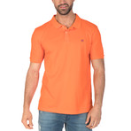 Pascal Short Sleeve Polo Shirt // Orange (L)