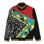 By Any Means Track Jacket // Multicolor (L)